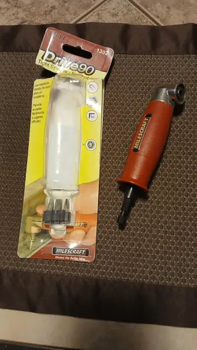 DESCRIPTION - This compact yet tough right angle power drill attachment allows you to drill holes an...