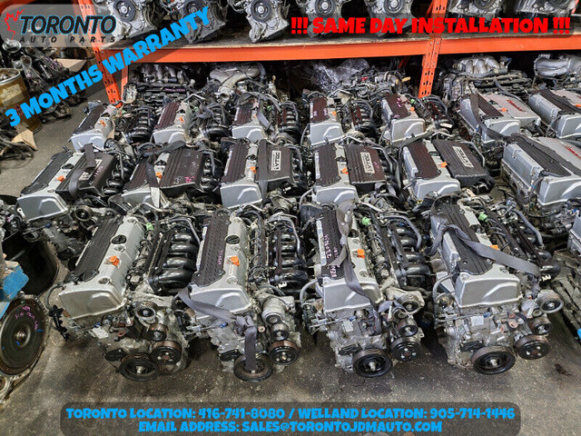 2008,2009,2010,2011,2012 Honda Accord K24A 2.4L Motor / Engine in Engine & Engine Parts in St. Catharines