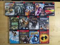 Playstation 2 Jeux Vidéo (Prix Dans La Description) (5 Photos)