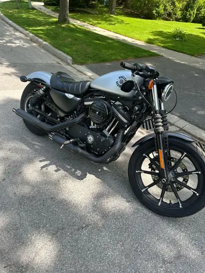 This pre-owned 2020 Harley-Davidson Iron 883 offers a sleek, stripped-down aesthetic with just 7,679...