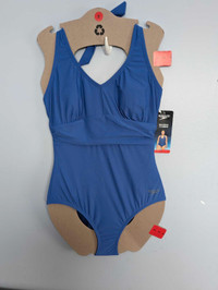 NEW Women's Size 8 Speedo Blue Swimsuit