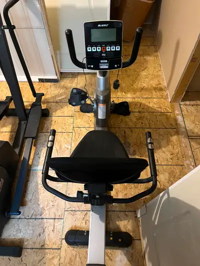 Bladez Magnetic Recumbent Exercise Bike in excellent condition - Like new. The following are the ben...