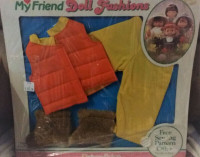 MY FRIEND FISHER PRICE 1980 MANDY DOLL FASHIONS CHOICE, IN BOX