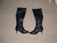 Full Length Ladies Leather Boots - Brand New
