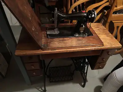  antique sewing machine , View more