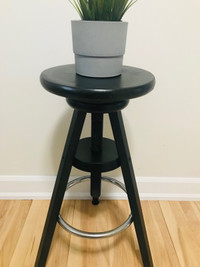 Tabouret noir 26 pouces hauteur stool 