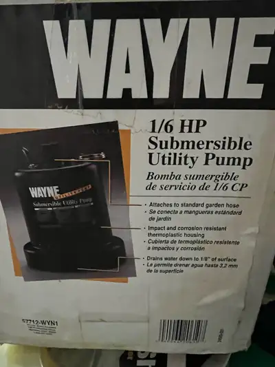 Wayne Utility Pump, View more