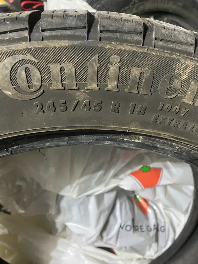 245 / 45 / R18 Winter tires (2 tires) in Tires & Rims in Oshawa / Durham Region - Image 4