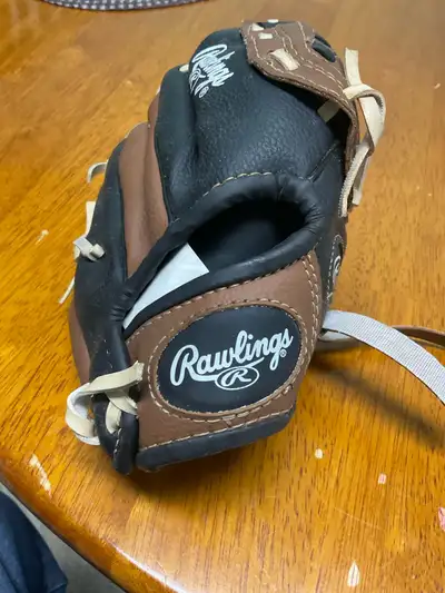 rawlings PL90BK -9 inch youth baseball glove and training ball., View more