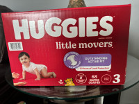 Huggies little movers size 3