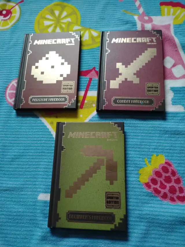 SET OF 3 MINECRAFT BOOKS  in Children & Young Adult in City of Toronto - Image 2