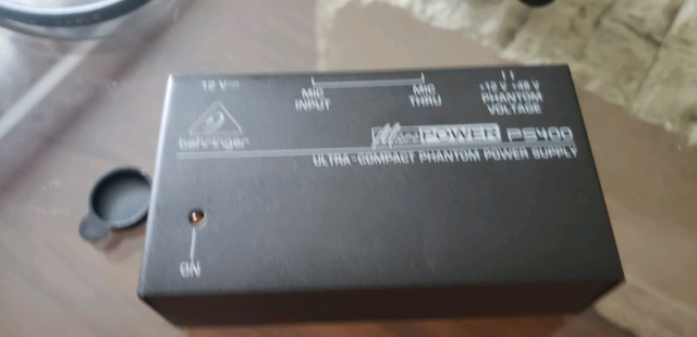 XLR Mic with Power Supply in Pro Audio & Recording Equipment in Mississauga / Peel Region - Image 3