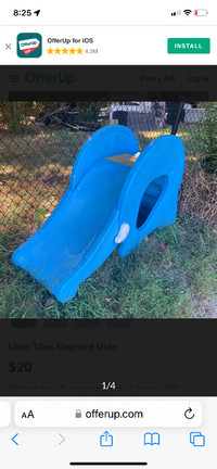 Looking to buy a Little Tikes elephant slide