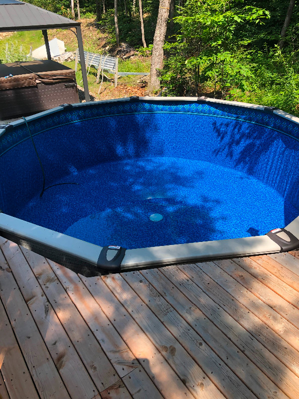 Installation de toile piscine hors terre dans Spas et piscines  à Lanaudière - Image 4