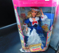 1995 COLONIAL BARBIE DOLL AMERICAN STORIES NEW IN BOX
