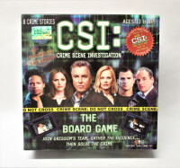 Vintage Like New, 2004 CSI Crime Scene Investigation Board Game