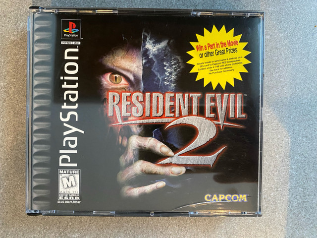 Resident Evil 2 - Complet Tbe PS1 Ntsc U/c Us Playstation in Older Generation in Markham / York Region
