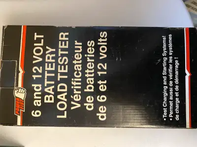 This is a Power Fist 6 and 12 volt battery load tester, perfect for testing car and truck batteries....