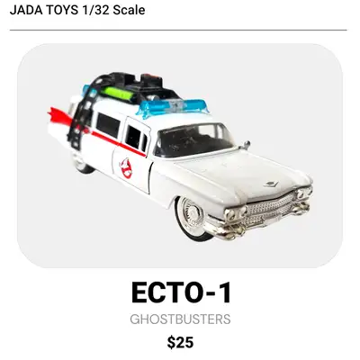 WOW, WHAT A DEAL — GHOSTBUSTERS ECTO-1 BY JADA TOYS (2019)! Alright folks, hold onto your proton pac...