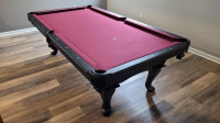 BRAND NEW LUXURY BILLIARD TABLE FOR SALE-FREE DELIVERY!