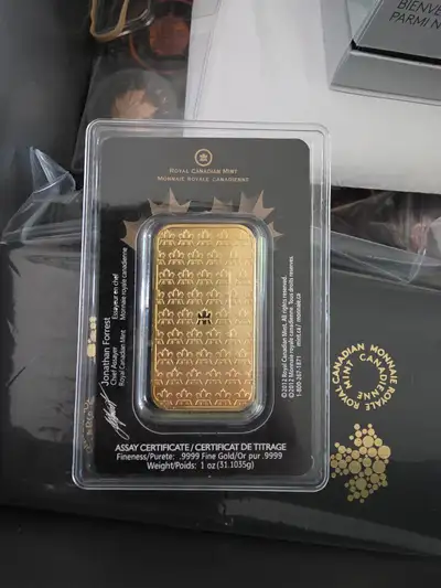 1oz RCM Gold Bar, View more