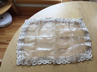 New Organdy and Lace Display Cloth / gift Christmas present