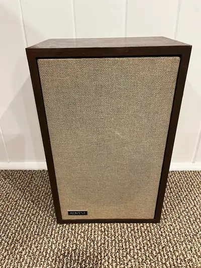 Single Vintage Advent /3 Bookshelf Speaker, View more