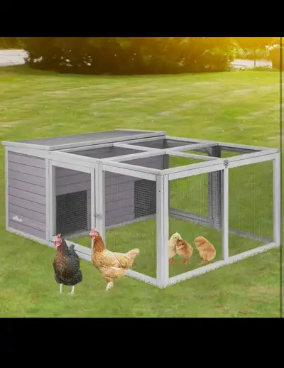 Aivituvin Walk in Chicken Coop, Chicken House Coop, Chicken Coop, View more