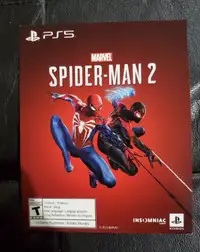 PS5 Spiderman 2 code card (unused) - $50 obo