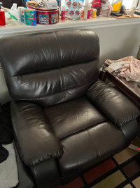 Sofa - Leather - Love seat - recliner