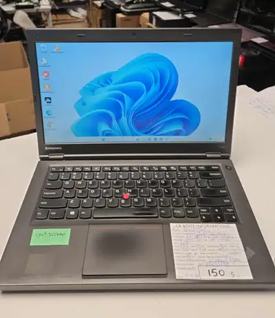 Laptop Lenovo ThinkPad T440p i7 8GB SSD 128GB Windows 11 Pro, View more