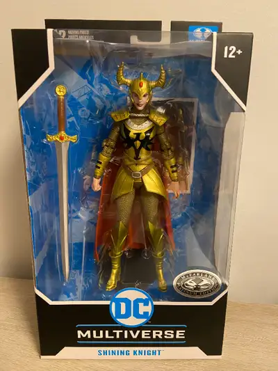 McFarlane DC Multiverse Shining Knight Platinum Edition Figure, View more