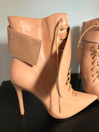 SHOE SALE! SEXIEST NUDE BOOTS YOU WILL EVER OWN