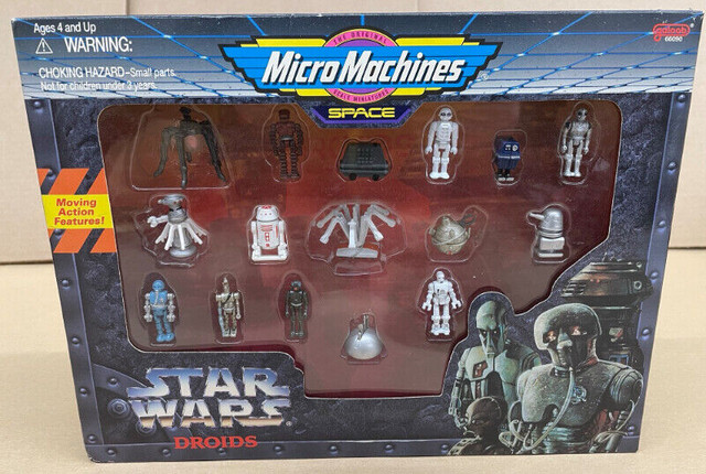 Star Wars Micro Machines Galoob Droids 16 Piece Collectors Set in Toys & Games in Regina