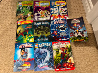 Marvel and Super DC novels