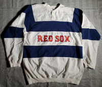 Vintage rare Starter Boston red Sox rugby style jersey mens XL