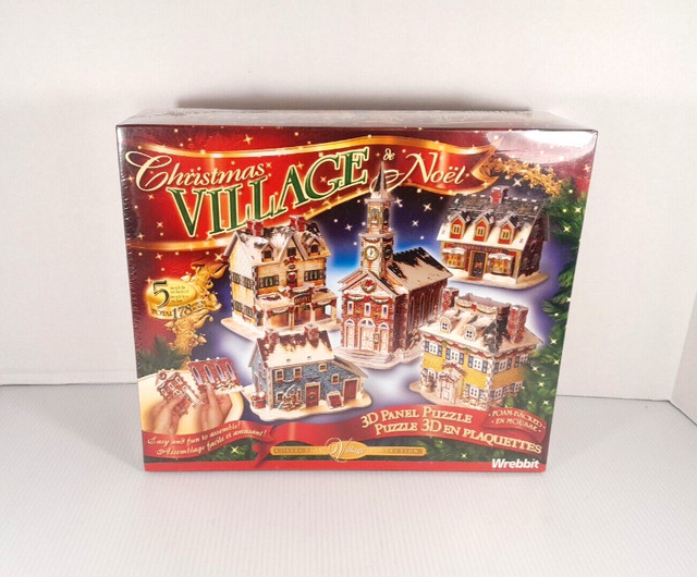 3D Christmas Village Puzzle in Toys & Games in Windsor Region