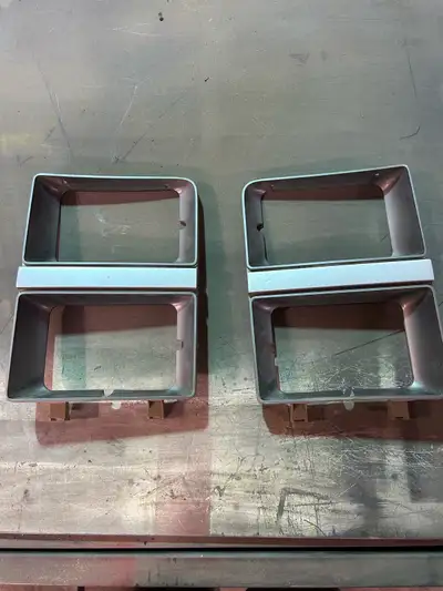 Set of square body head light bezels. Excellent condition. $30