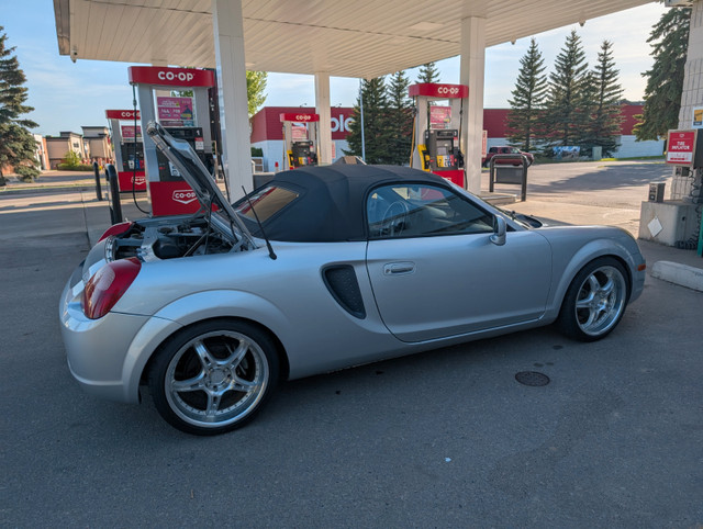 2001 Toyota MR2 Spyder Collector Car LHD 63000 miles in Cars & Trucks in St. Albert - Image 4