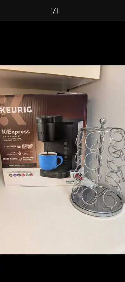 Keurig K-Express plus pod carousel $80 Firm!, View more