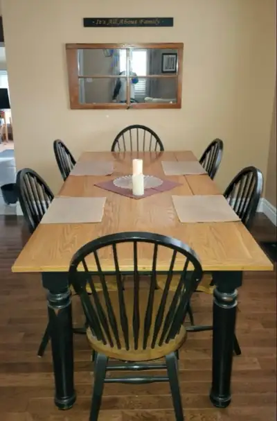 Farmhouse Dining Table Set, View more