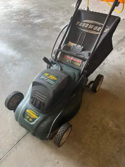 Yardworks Electric Lawn Mower, View more