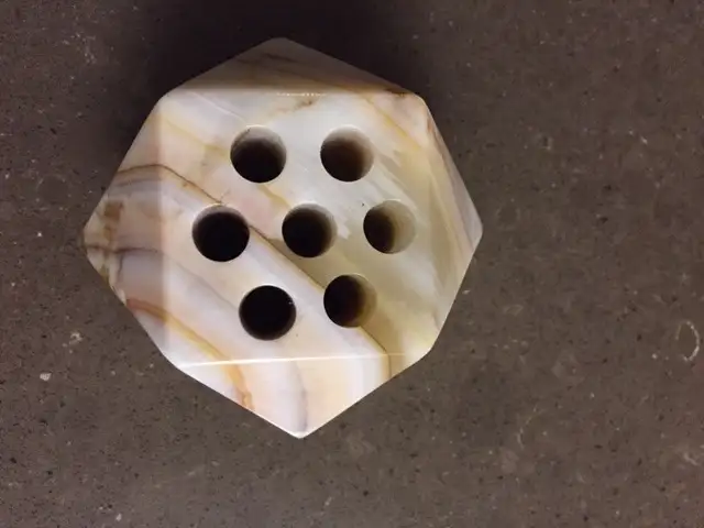 Onyx Hexagon Paper Weight / Pencil Holder in Hobbies & Crafts in Barrie - Image 6