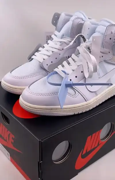 Jordan 1 Alaska off white Virgil Abloh, View more