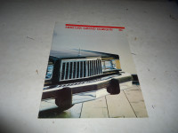 1985 MERCURY GRAND MARQUIS SALES BROCHURE. CAN MAIL IN CANADA