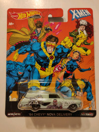 New Hot Wheels Marvel X-Men '64 Chevy Nova Delivery 1:64 diecast
