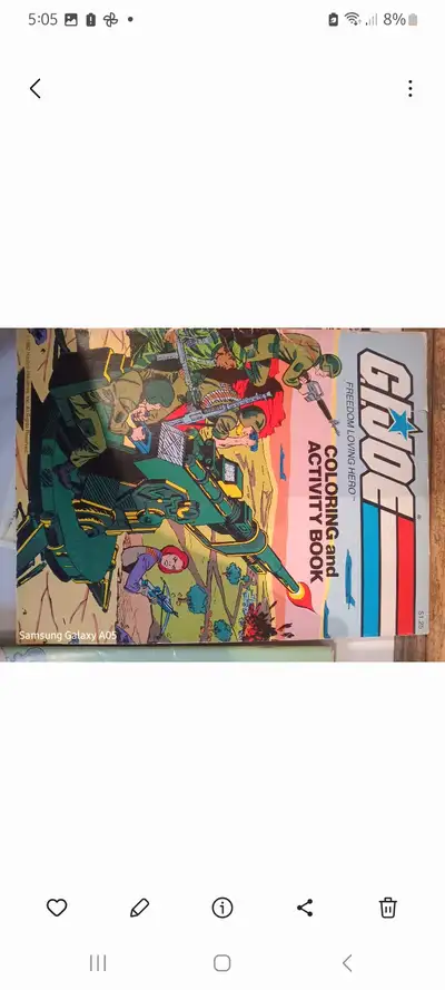 1982 coloring and activity book 2 pages ruined by marker $5 1987 the secret of starfish island 4 pag...