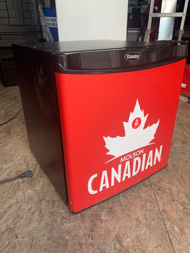 Molson Canadian bar/ mancave fridge with freezer  in Refrigerators in Annapolis Valley