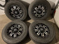 Mags RSSW 18” 8x180 + winter tires General LT265/70/18 