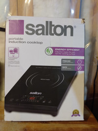 Salton portable induction cooktop